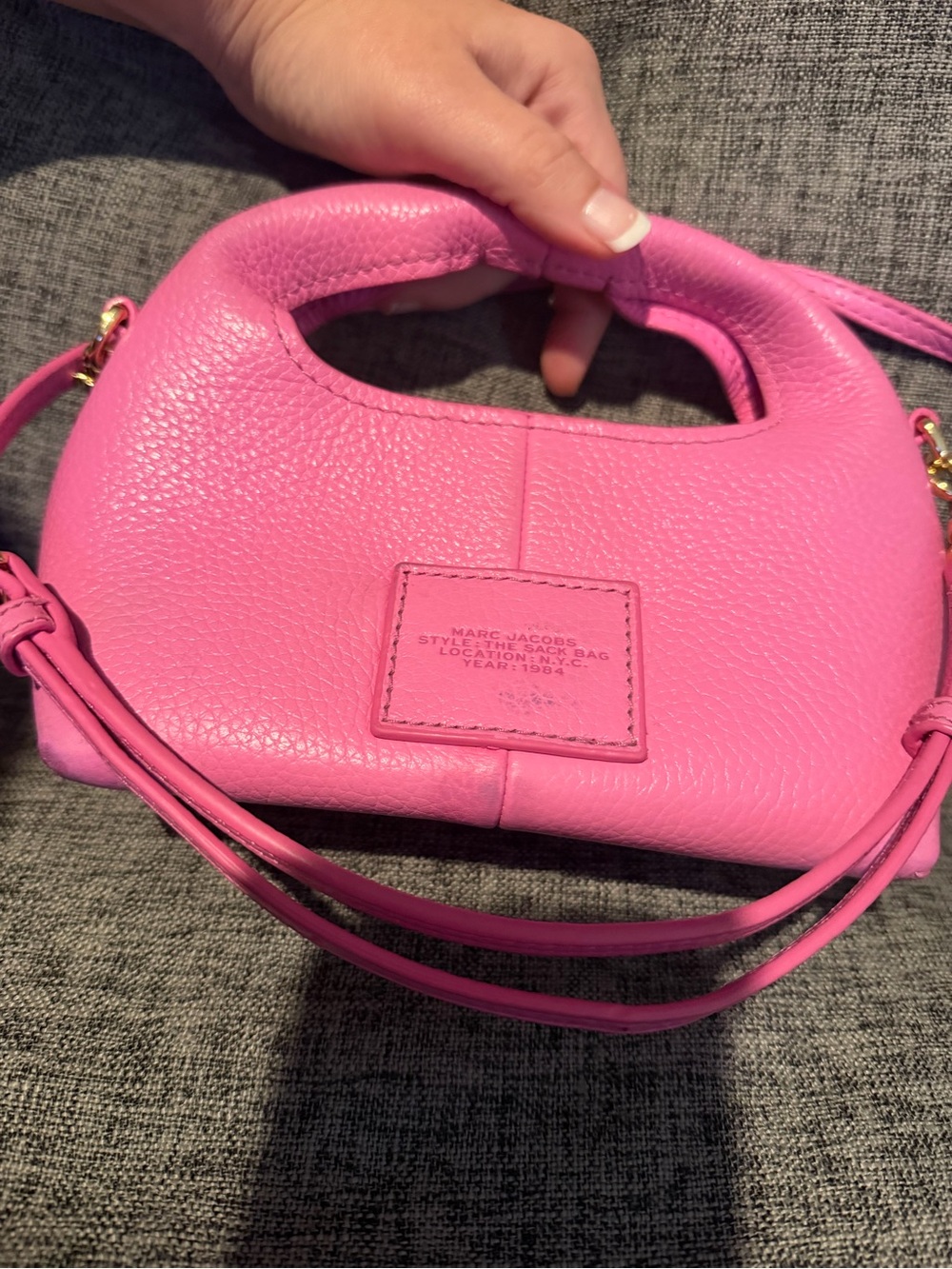 Marc Jacobs Pink The Sack Bag - Picture 5 of 10
